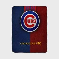 Chicago Cubs American Professional Baseball Team Fleece Blanket 1