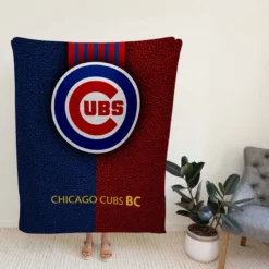 Chicago Cubs American Professional Baseball Team Fleece Blanket