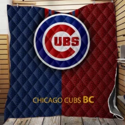 Chicago Cubs American Professional Baseball Team Quilt Blanket