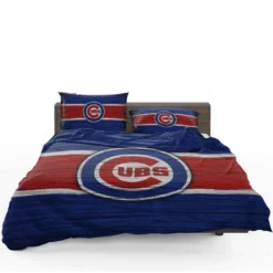 Chicago Cubs Energetic MLB Baseball Team Bedding Set