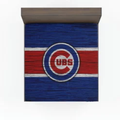 Chicago Cubs Energetic MLB Baseball Team Fitted Sheet