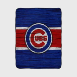 Chicago Cubs Energetic MLB Baseball Team Fleece Blanket 1