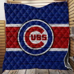 Chicago Cubs Energetic MLB Baseball Team Quilt Blanket