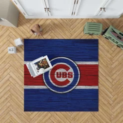 Chicago Cubs Energetic MLB Baseball Team Rug
