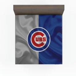 Chicago Cubs Top Ranked MLB Baseball Team Fitted Sheet