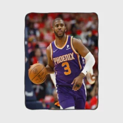 Chris Paul Phoenix Suns NBA Basketball Player Fleece Blanket 1