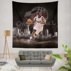 Chris Paul Popular NBA Basketball Player Tapestry