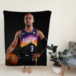 Chris Paul Professional NBA Basketball Player Fleece Blanket