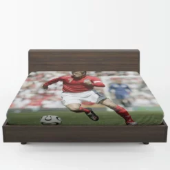 Classic English Fottball Player David Beckham Fitted Sheet 1