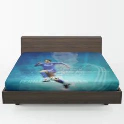 Classic Football Player Fernando Torres Fitted Sheet 1