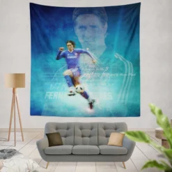 Classic Football Player Fernando Torres Tapestry