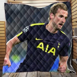 Classic Football Player Harry Kane Quilt Blanket