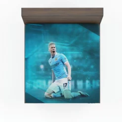 Classic Football Player Kevin De Bruyne Fitted Sheet