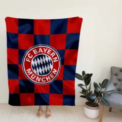 Classic Football Team FC Bayern Munich Fleece Blanket