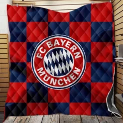 Classic Football Team FC Bayern Munich Quilt Blanket