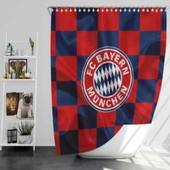 Classic Football Team FC Bayern Munich Shower Curtain