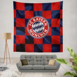 Classic Football Team FC Bayern Munich Tapestry