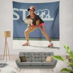 Classic Japanes Tennis Player Naomi Osaka Tapestry