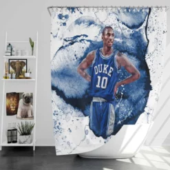 Classic NBA Basketball Player Kobe Bryant Shower Curtain