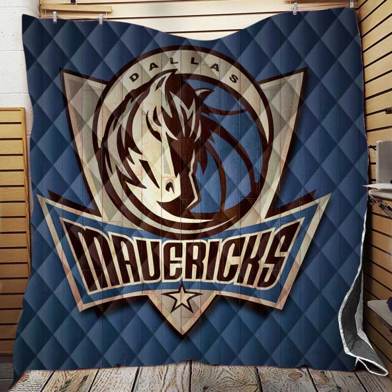 Classic NBA Basketball Team Dallas Mavericks Quilt Blanket