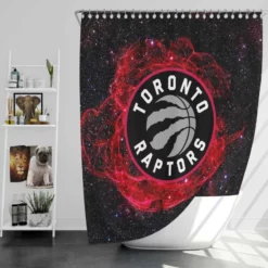Classic NBA Toronto Raptors Shower Curtain