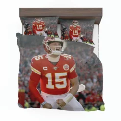 Classic NFL Football Player Patrick Mahomed Bedding Set 1