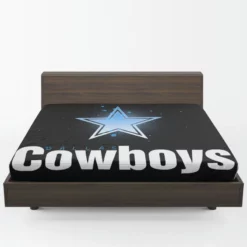 Classic NFL Football Team Dallas Cowboys Fitted Sheet 1