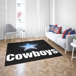 Classic NFL Football Team Dallas Cowboys Rug 2