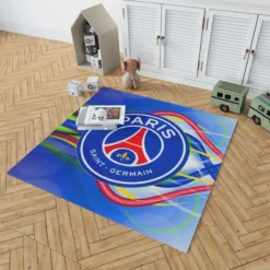 Classic Soccer Team Paris Saint Germain FC Rug 1