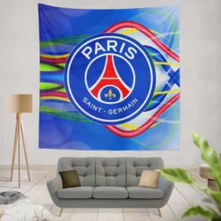 Classic Soccer Team Paris Saint Germain FC Tapestry