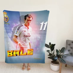 Classic Welsh Football player Gareth Bale Fleece Blanket