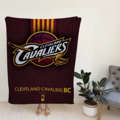 Cleveland Cavaliers American NBA Basketball Logo Fleece Blanket