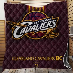 Cleveland Cavaliers American NBA Basketball Logo Quilt Blanket