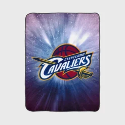 Cleveland Cavaliers American Professional Basketball Team Fleece Blanket 1
