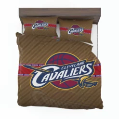 Cleveland Cavaliers Energetic NBA Basketball Team Bedding Set 1