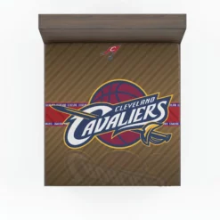 Cleveland Cavaliers Energetic NBA Basketball Team Fitted Sheet