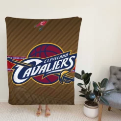 Cleveland Cavaliers Energetic NBA Basketball Team Fleece Blanket