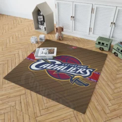 Cleveland Cavaliers Energetic NBA Basketball Team Rug 1