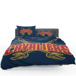 Cleveland Cavaliers Excellent NBA Basketball Team Bedding Set