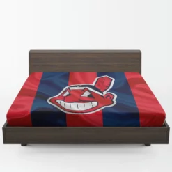 Cleveland Indians Energetic MLB Baseball Team Fitted Sheet 1