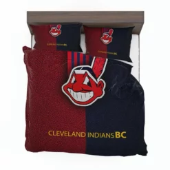 Cleveland Indians Popular MLB Baseball Team Bedding Set 1