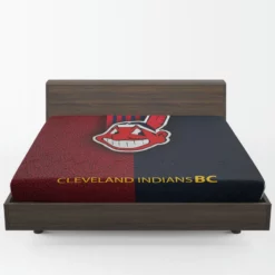 Cleveland Indians Popular MLB Baseball Team Fitted Sheet 1