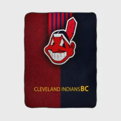 Cleveland Indians Popular MLB Baseball Team Fleece Blanket 1