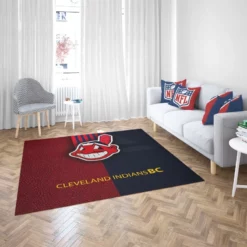 Cleveland Indians Popular MLB Baseball Team Rug 2