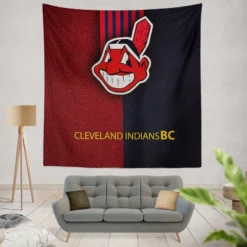 Cleveland Indians Popular MLB Baseball Team Tapestry