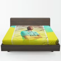 Clever Madrid sports Player Karim Benzema Fitted Sheet 1