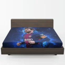 Clever Sports Player Lionel Messi Fitted Sheet 1