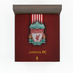 Club World Cup Football Club Liverpool Logo Fitted Sheet