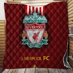 Club World Cup Football Club Liverpool Logo Quilt Blanket