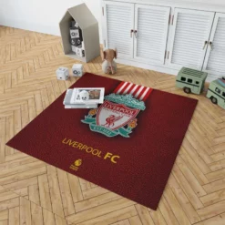 Club World Cup Football Club Liverpool Logo Rug 1